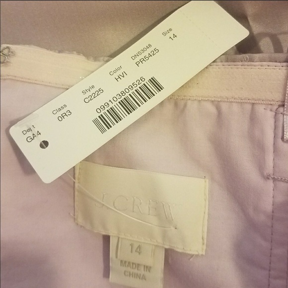 J Crew Bridesmaid dress. It is a lilac color! - Picture 5 of 7